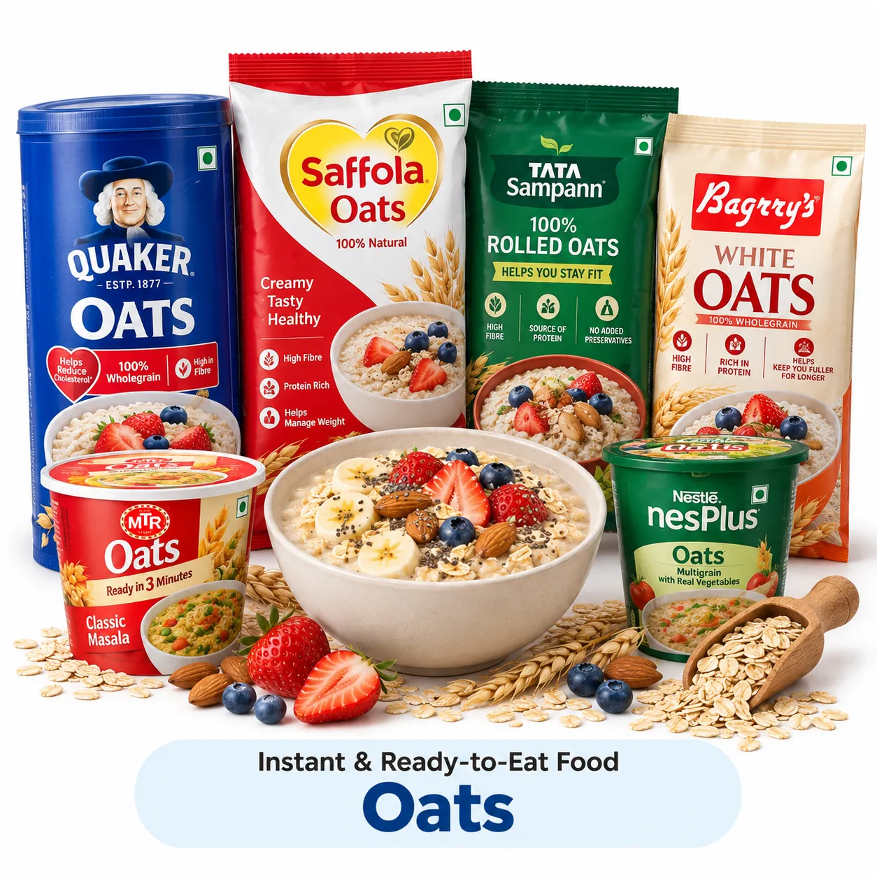 Saffola Rolled Oats